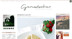 Desktop Screenshot of genusskochen.com